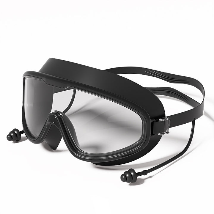 Swim Goggles with Integrated Headphones Bowlift
