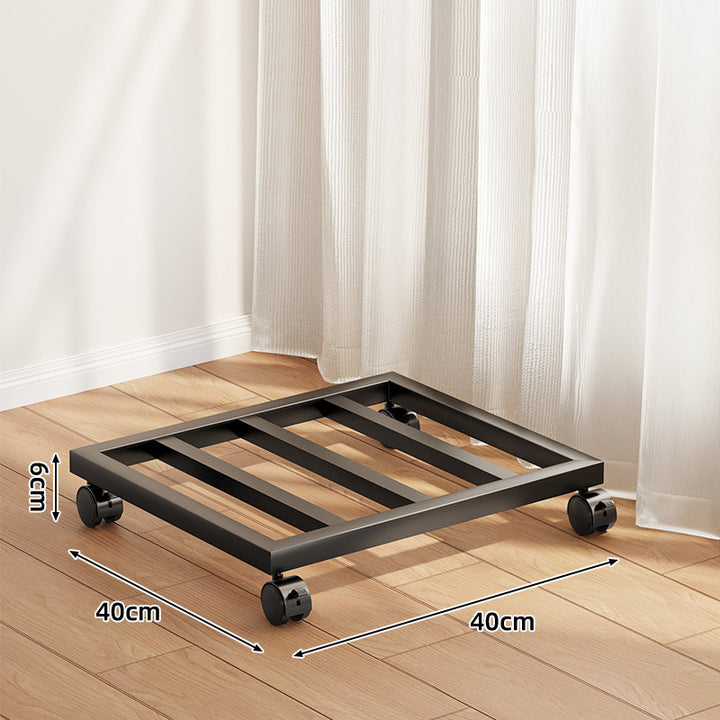 Heavy-Duty Rolling Plant Pot Dolly with Locking Casters