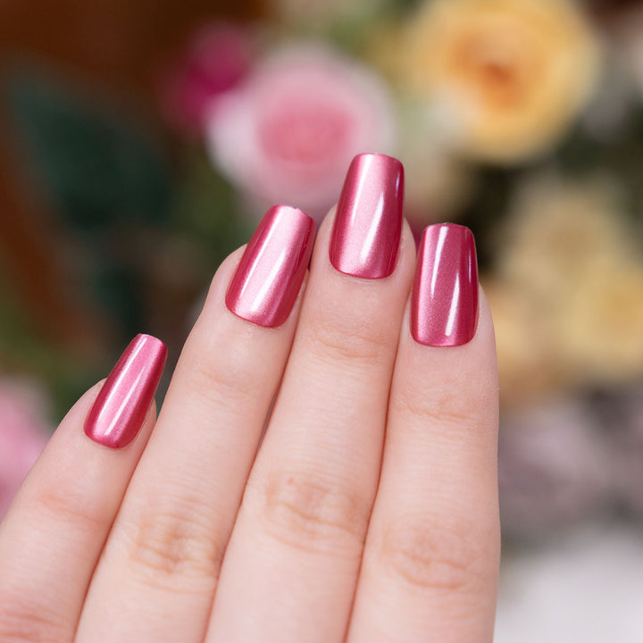 Glossy Press-On Nail Art  1791110921