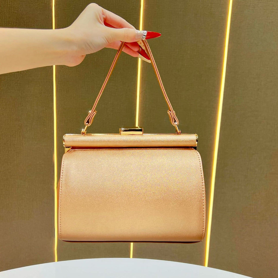 Glamorous Satin Evening Handbag