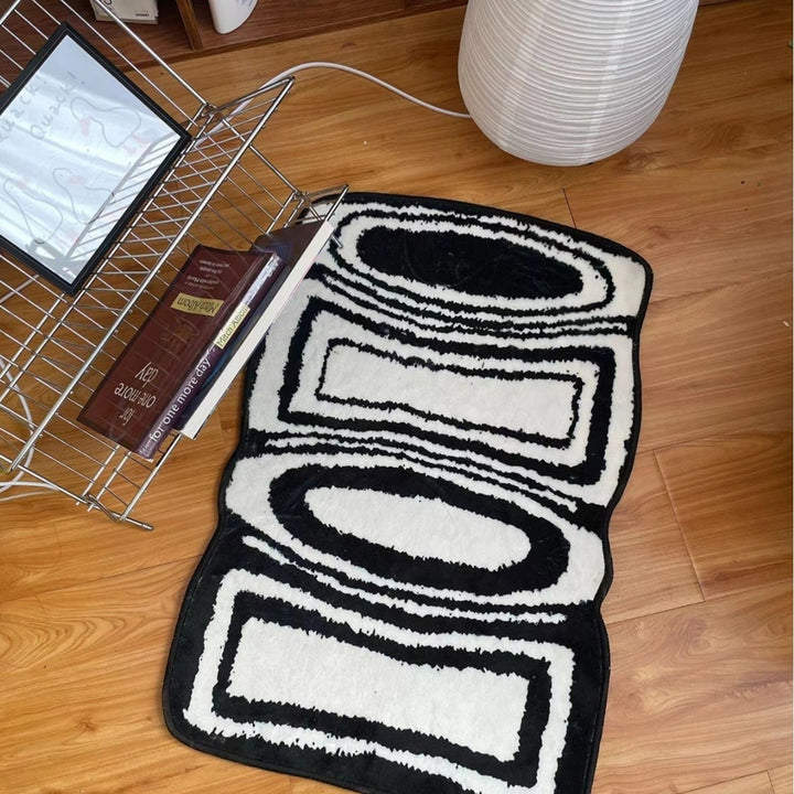 Abstract Geometric Area Rug Bowlift