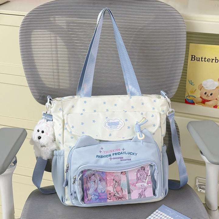 Trendy Multi-Pocket Shoulder Bag Bowlift