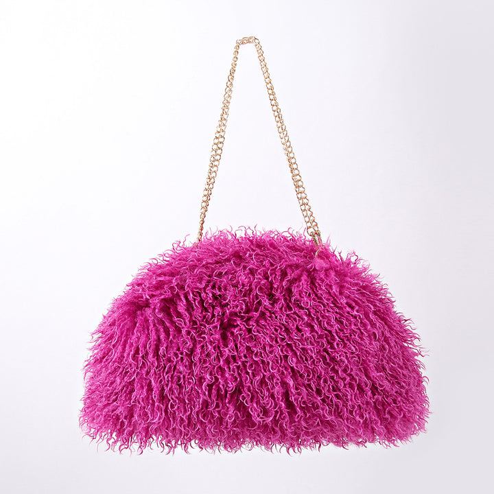 Fluffy Furry Handheld Bag