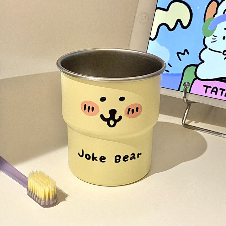 Ceramic mug with funny animal face Bowlift