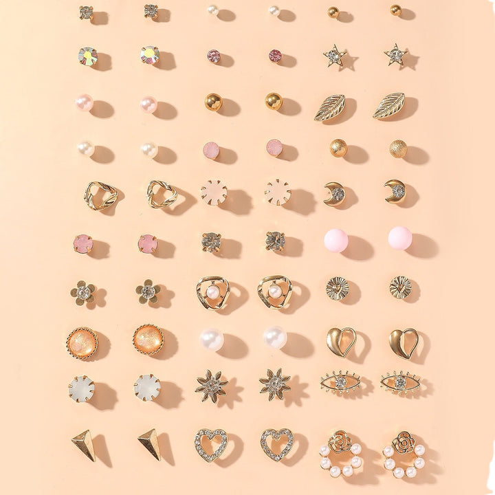 Earring set with gold accents Bowlift