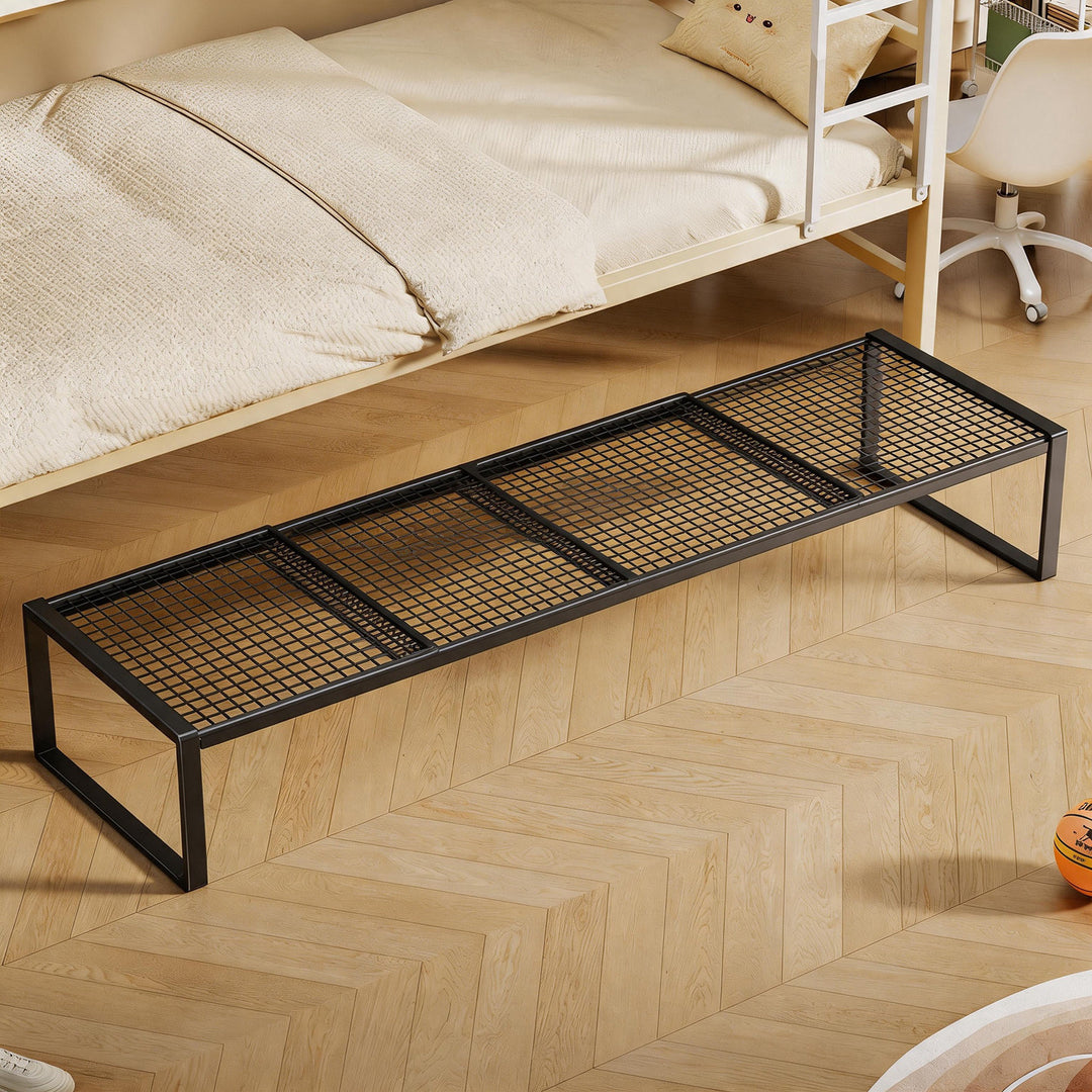 Adjustable Expandable Metal Mesh Shoe Shelf Riser Organizer