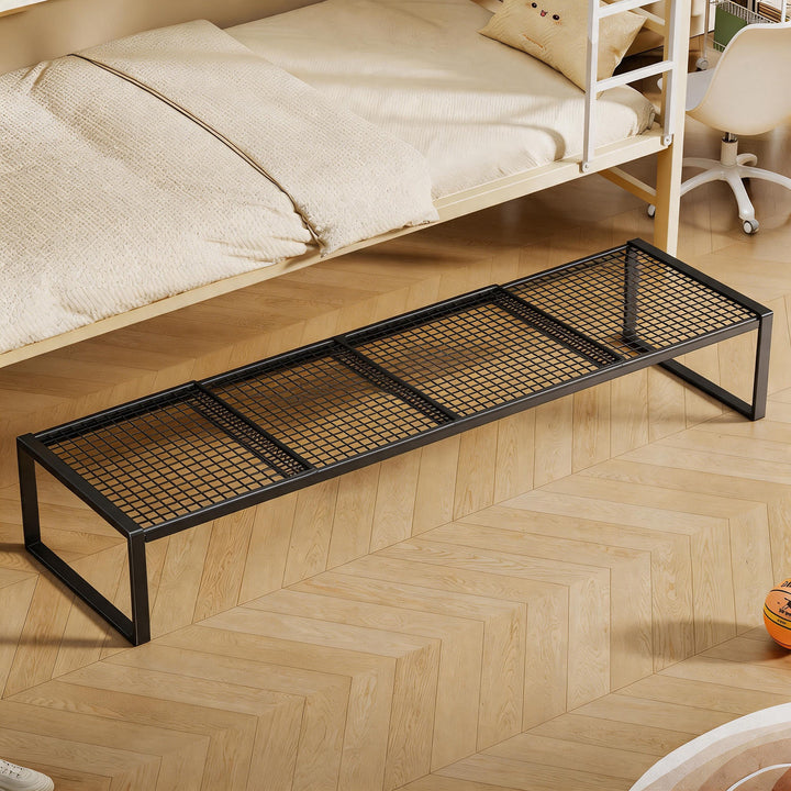 Adjustable Expandable Metal Mesh Shoe Shelf Riser Organizer