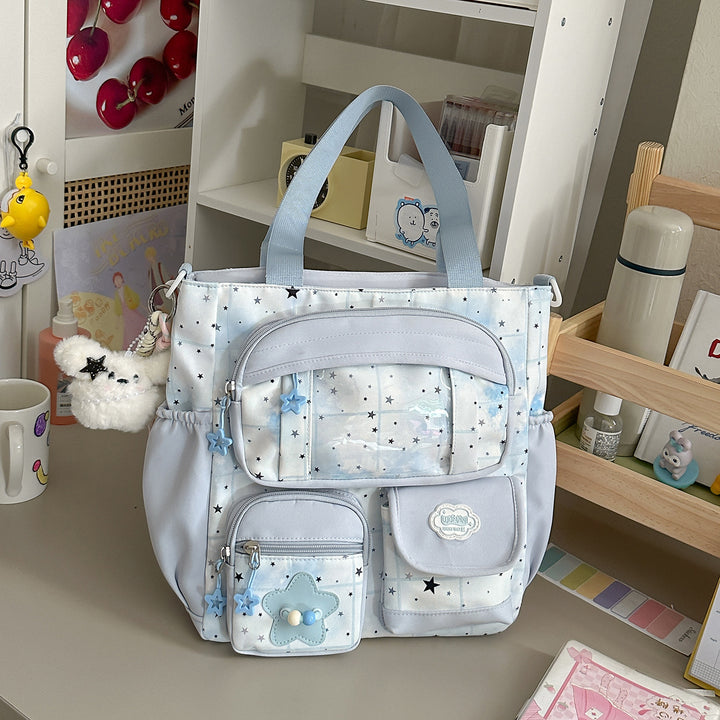 Multi-Pocket Adventure Tote Bag Bowlift