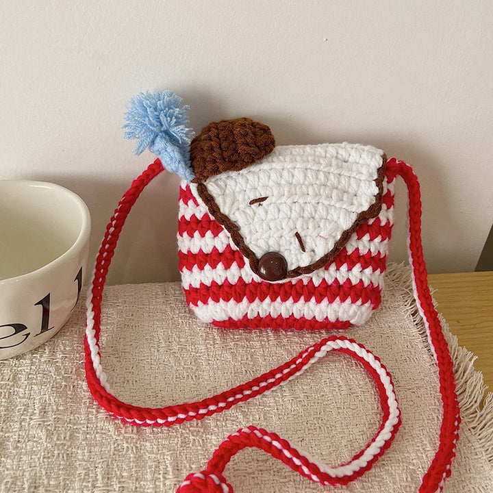Funky Crochet Mini Handbag