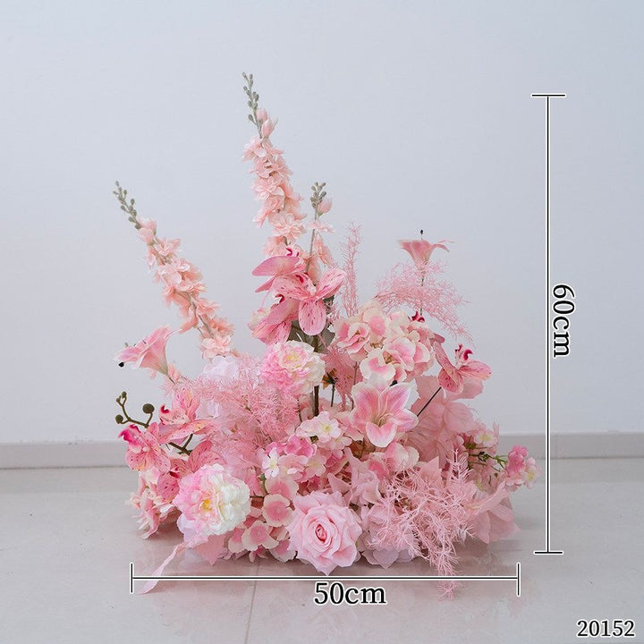 Lifelike Floral Display Arrangement