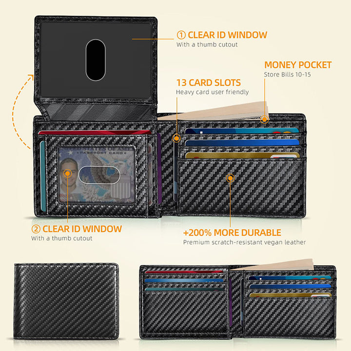 Carbon Fiber Wallet Bowlift