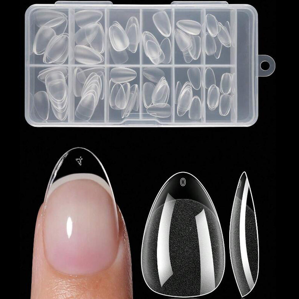 Transparent Nail Tip Set