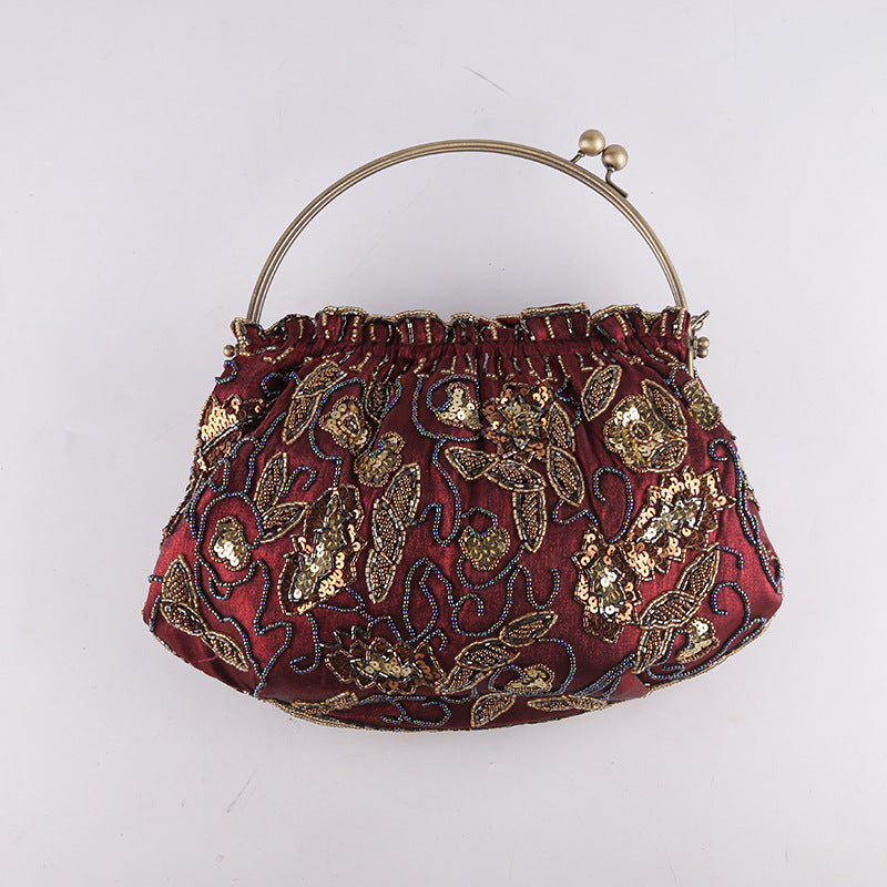 Embroidered Evening Purse