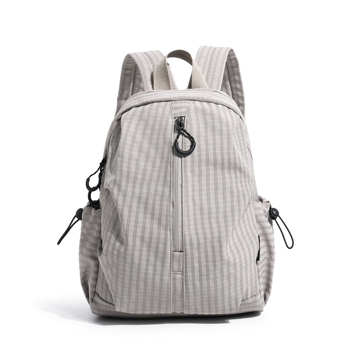 Lightweight Checkered Backpack Bowlift