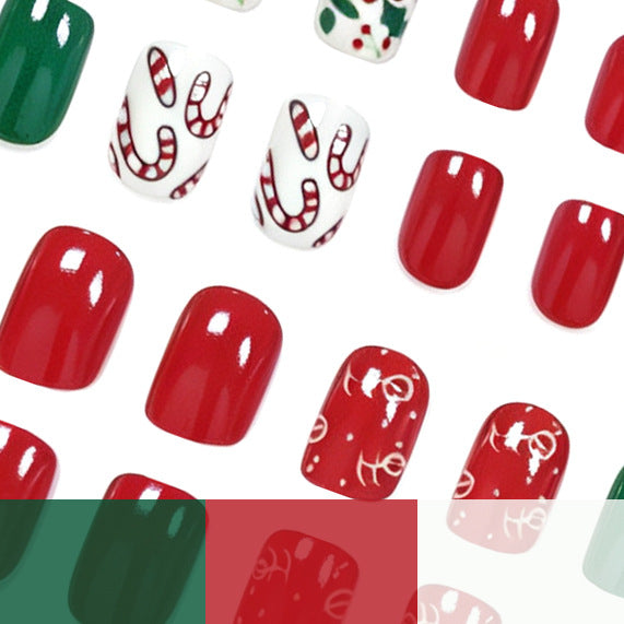 Holiday-Themed Nail Art Enhancements Bowlift