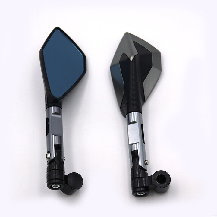 Adjustable Motorcycle Racing Mirrors with Rotating Joints