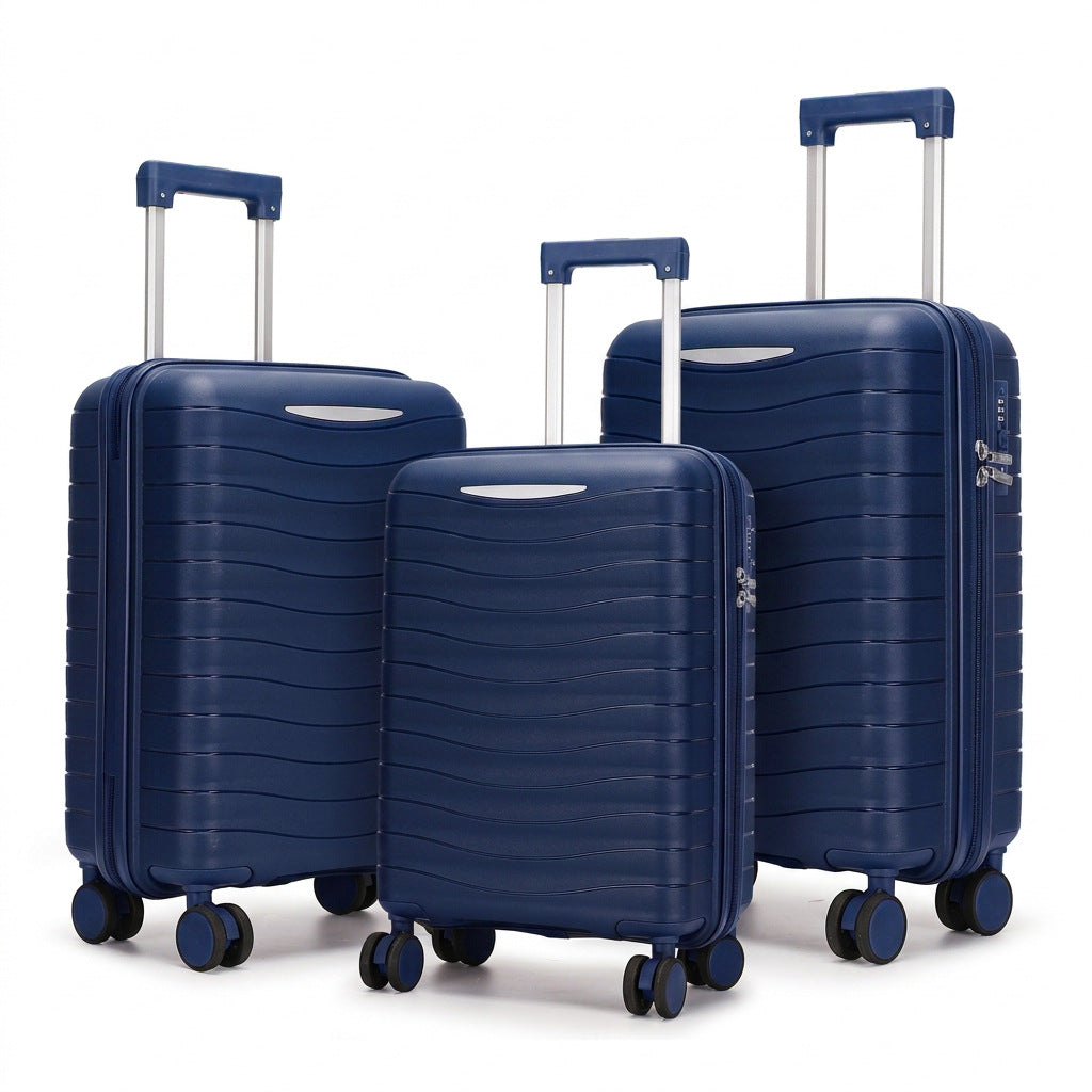 Hard Shell Suitcase Set with Innovative Pocket Organization Bowlift