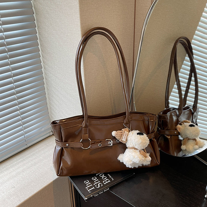 Elegant Patent Leather Handbag