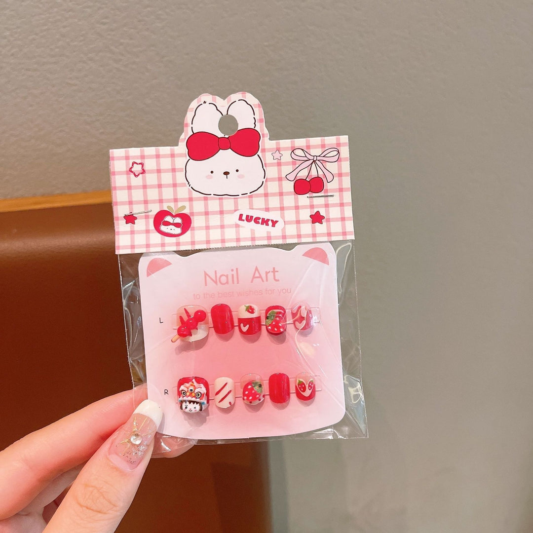 Creative artificial nails with 3D designs Bowlift