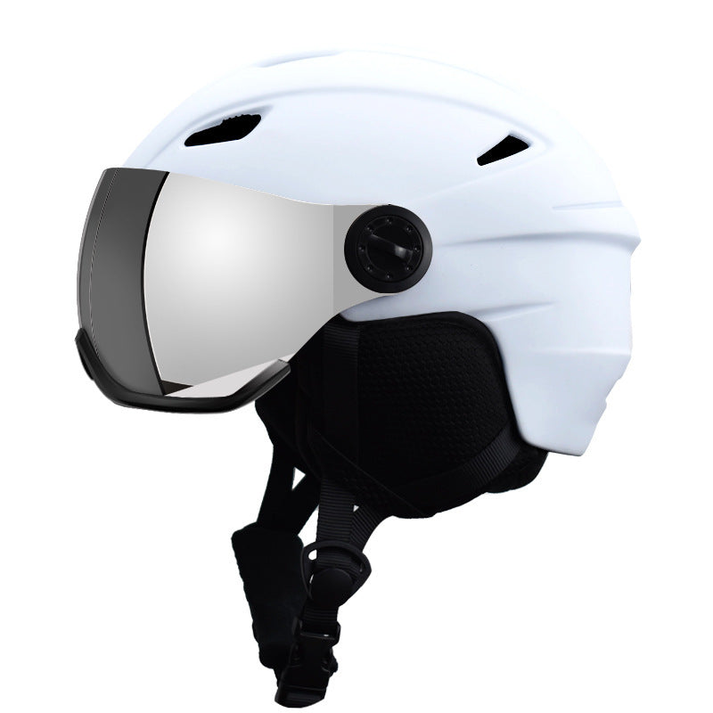 Ski Helmet with Visor Bowlift