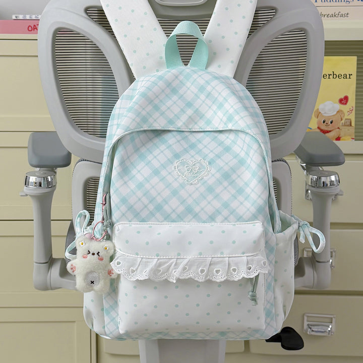 Playful Bunny-Ear Design Backpack Bowlift