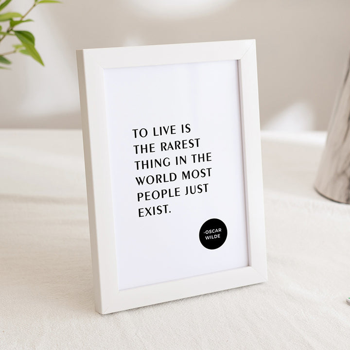 Inspirational Quote Wall Frame