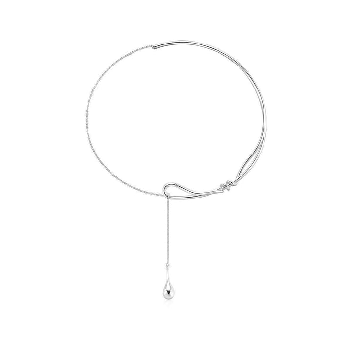 Contemporary Sculptural Necklace Bowlift
