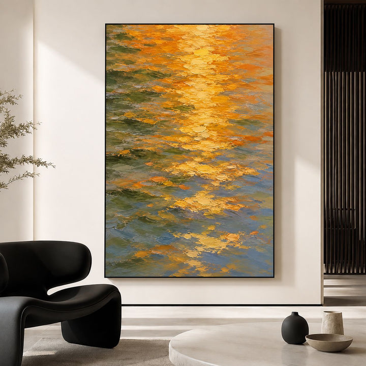 Abstract Seascape Canvas Artwork