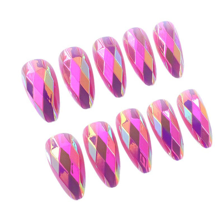 Decorative Acrylic Stiletto Nail Tips Bowlift