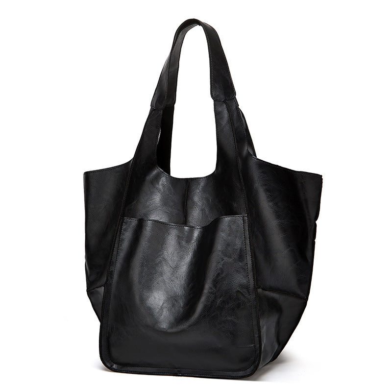 Versatile Durable Leather Tote Bag