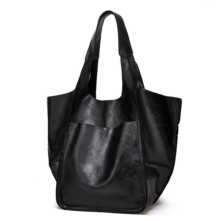 Versatile Durable Leather Tote Bag
