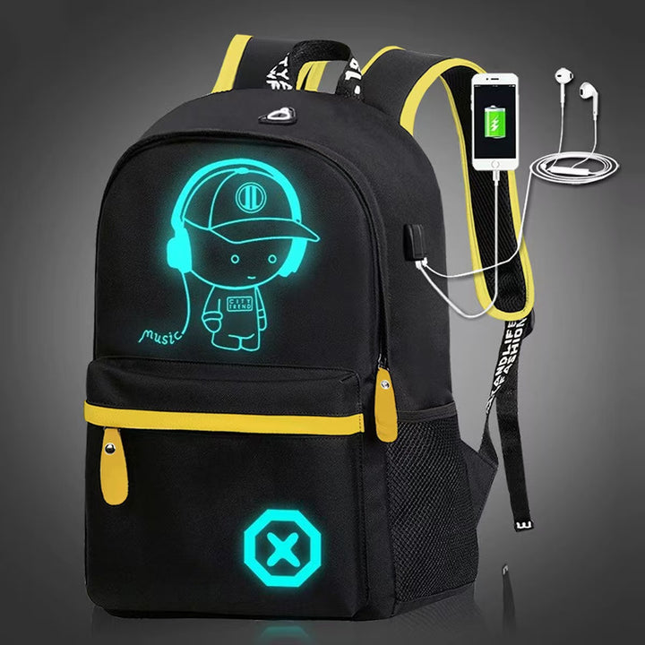 LED Light-Up Backpack