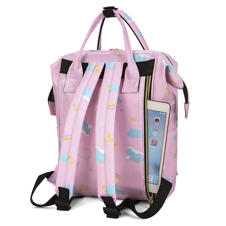 Playful Print Diaper Backpack Bowlift