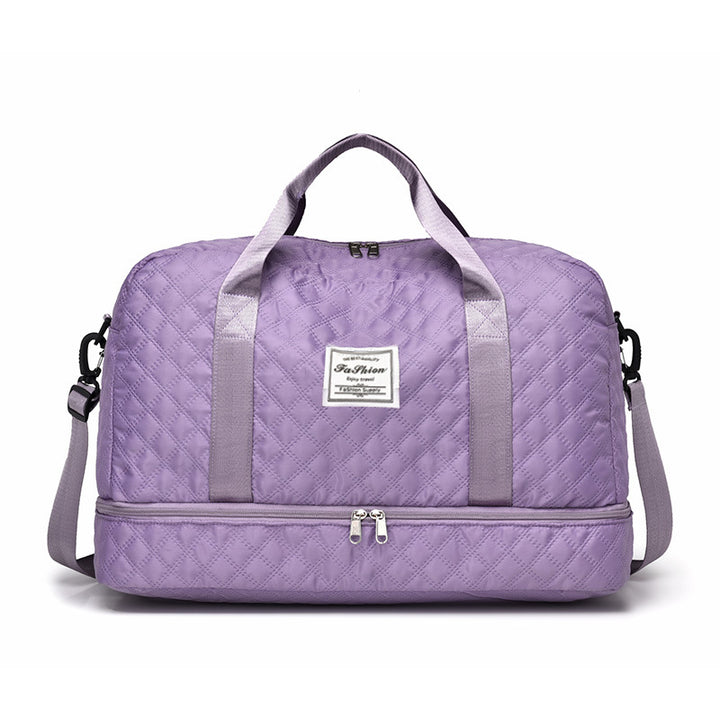 Quilted Multi-Purpose Travel Duffel Bag