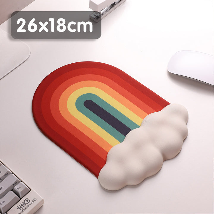 Creative Rainbow Shaped Mouse Pad