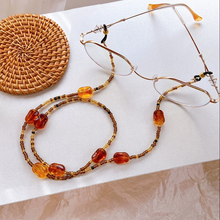 Artisan Beaded Eyewear Holder Bowlift