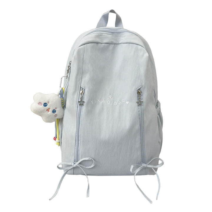 Cute Plush Character-Designed Backpack Bowlift