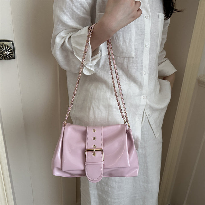 Patent Leather Shoulder Bag