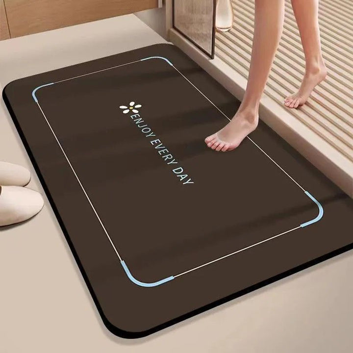Comfortable Memory Foam Bath Mat Bowlift