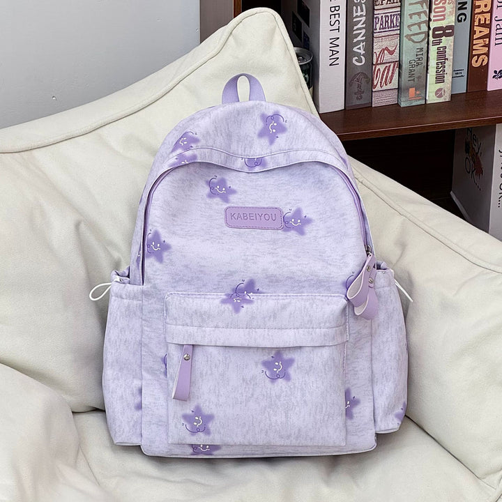 Printed Casual Backpack Bowlift