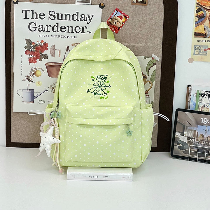 Stylish Checkerboard Print Backpack Bowlift