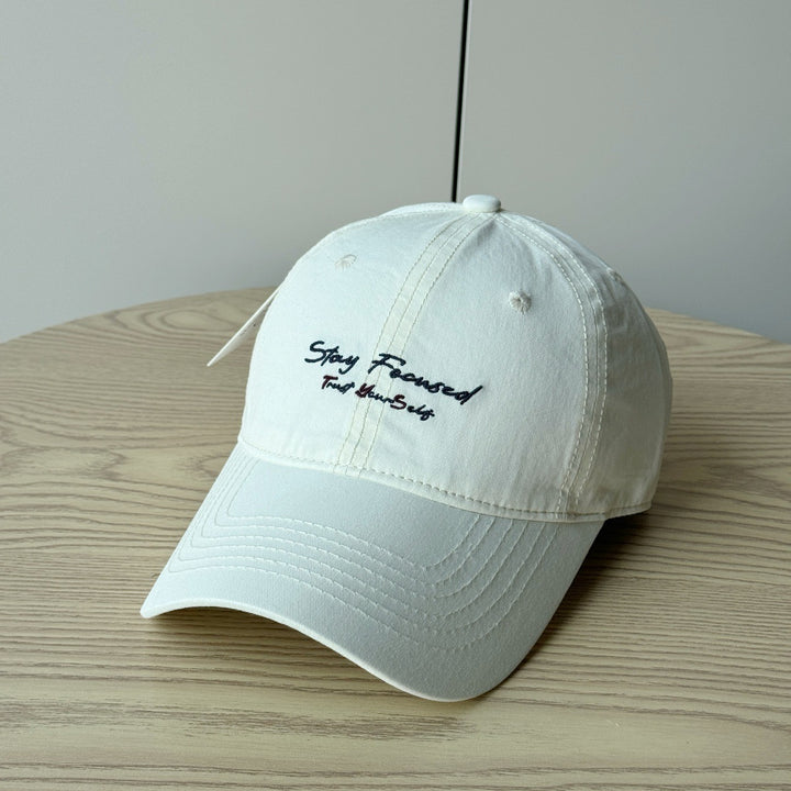 Men's Casual Cotton Embroidered Cap Bowlift