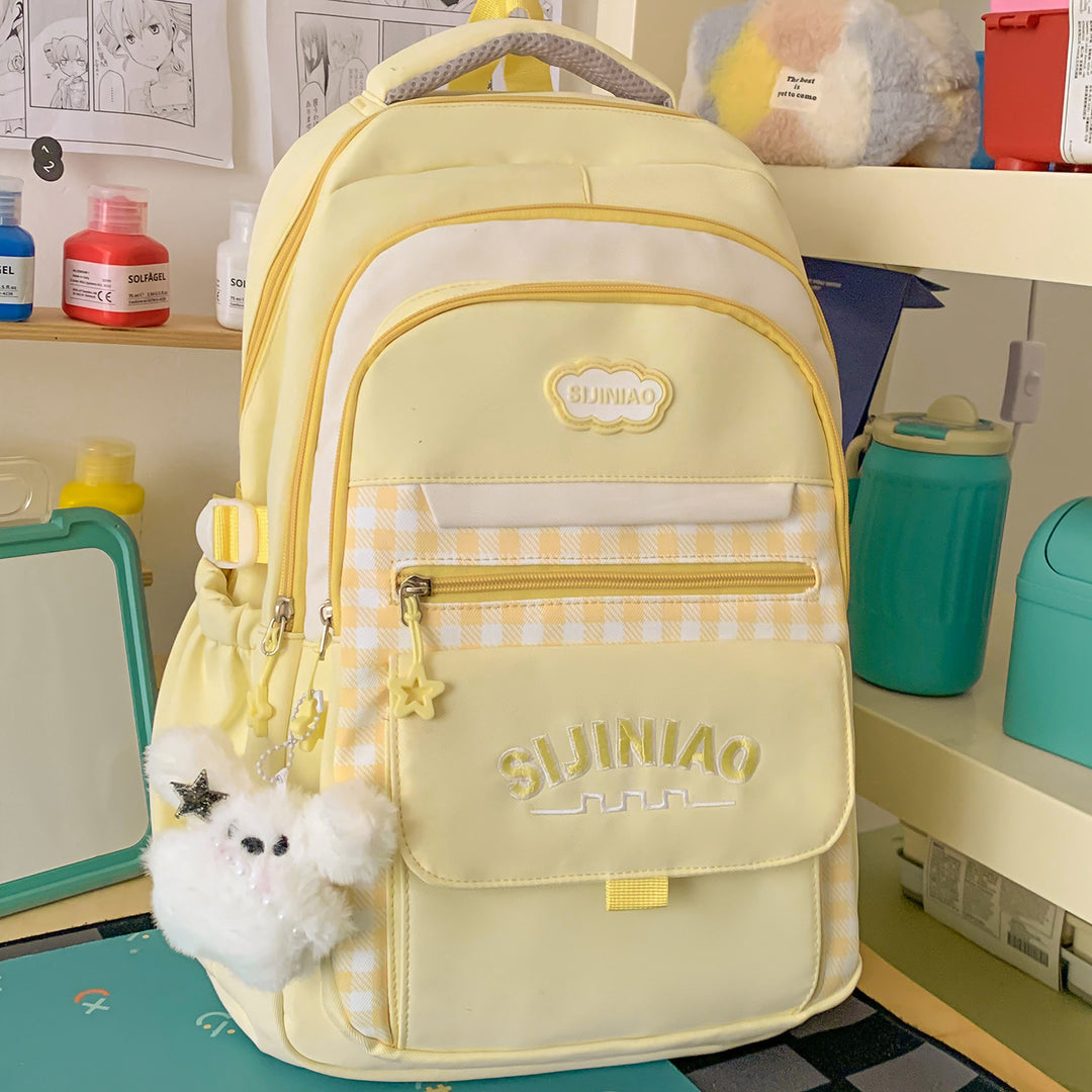 Multi-Pocket School Backpack Bowlift
