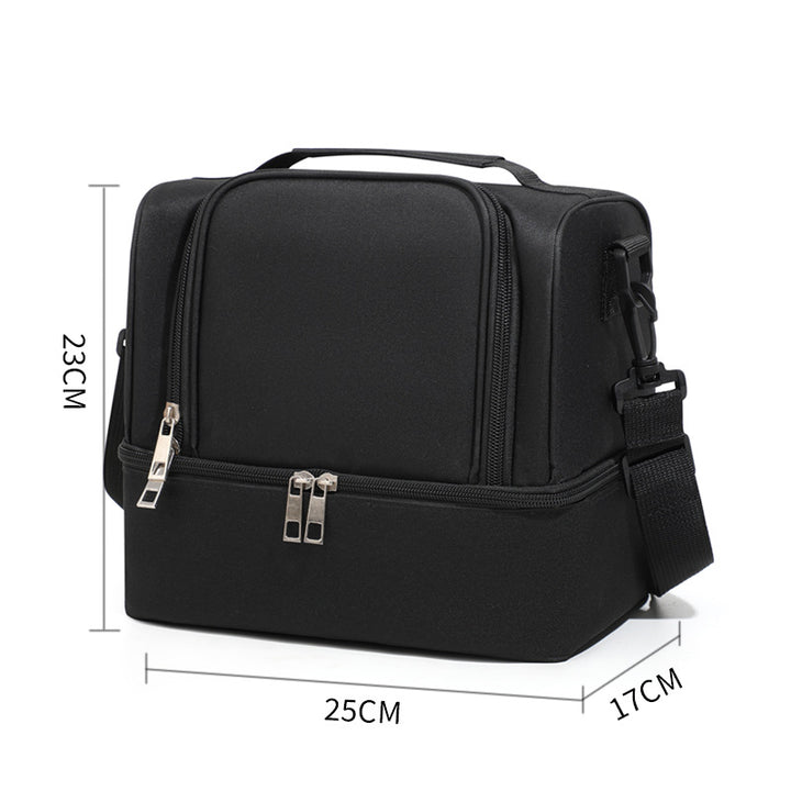 Insulated picnic bag with practical compartments Bowlift