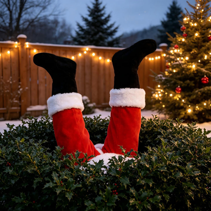 Plush Santa Claus Gloves