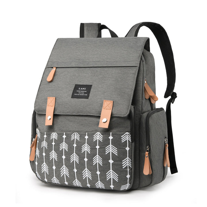 Multi-Pocket Canvas Backpack Bowlift