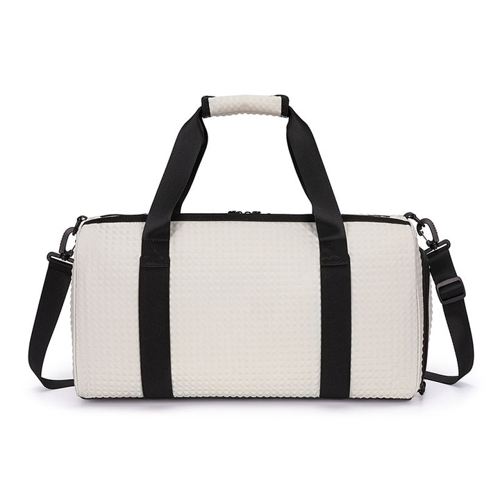 Textured Utility Duffel Bag Bowlift