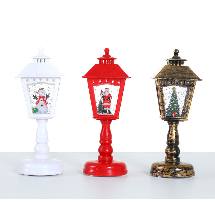 Decorative LED Christmas Lantern Bowlift