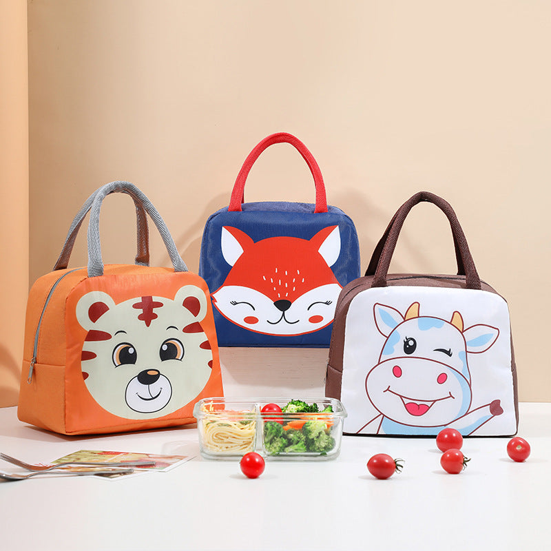 Insulated Animal-Themed Lunch Bag