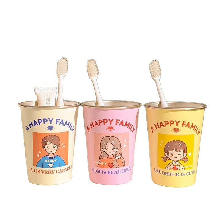 Decorated toothbrush holder Bowlift